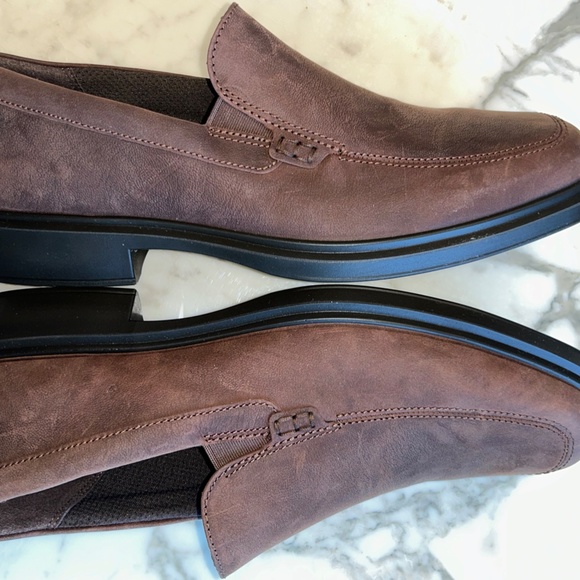 ECCO HELSINKI 2.0 MEN\'S SLIP-ON LOAFERS POTTING SOIL SIZE 12-13M BRAND NEW main image 6
